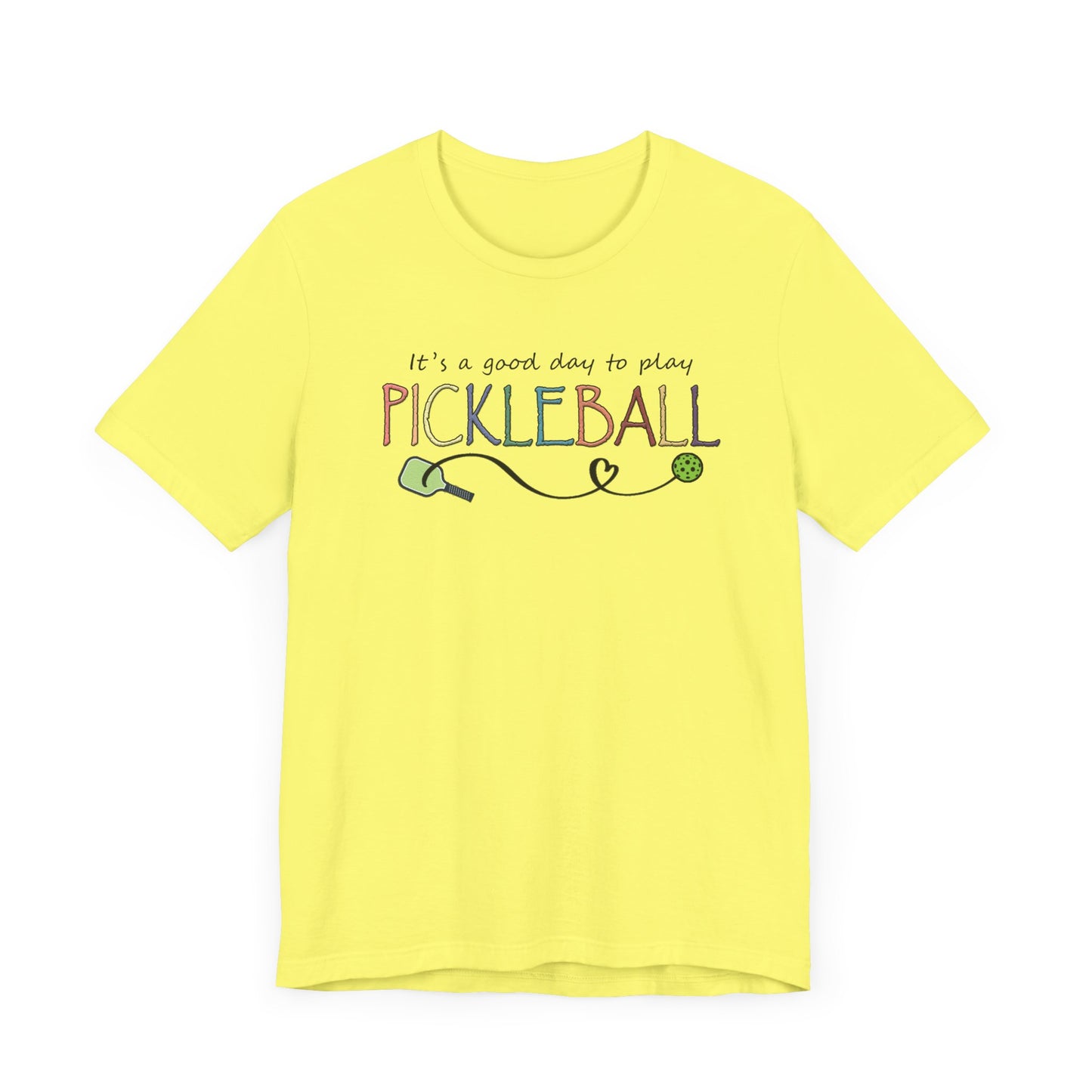 Pickleball - It's a Good Day to Play Pastels Tee