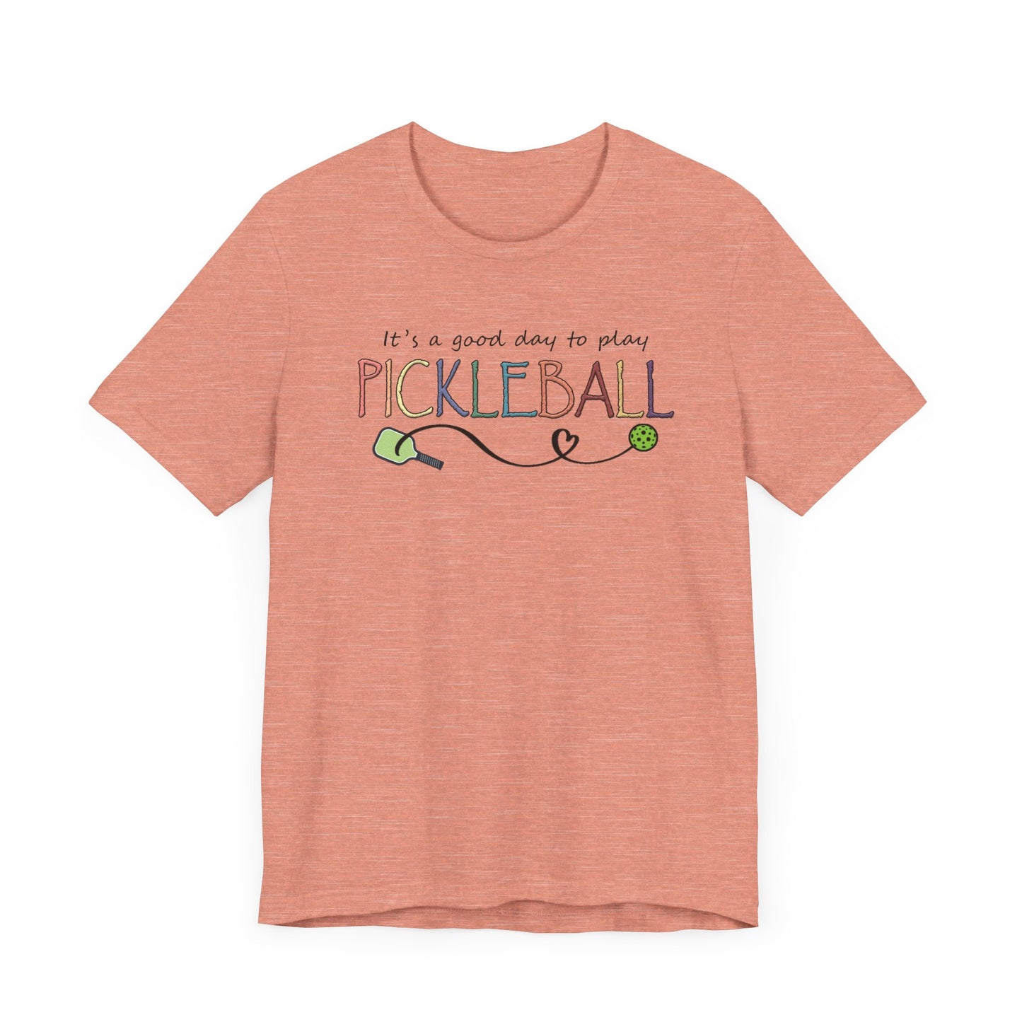 Pickleball - It's a Good Day to Play Pastels Tee