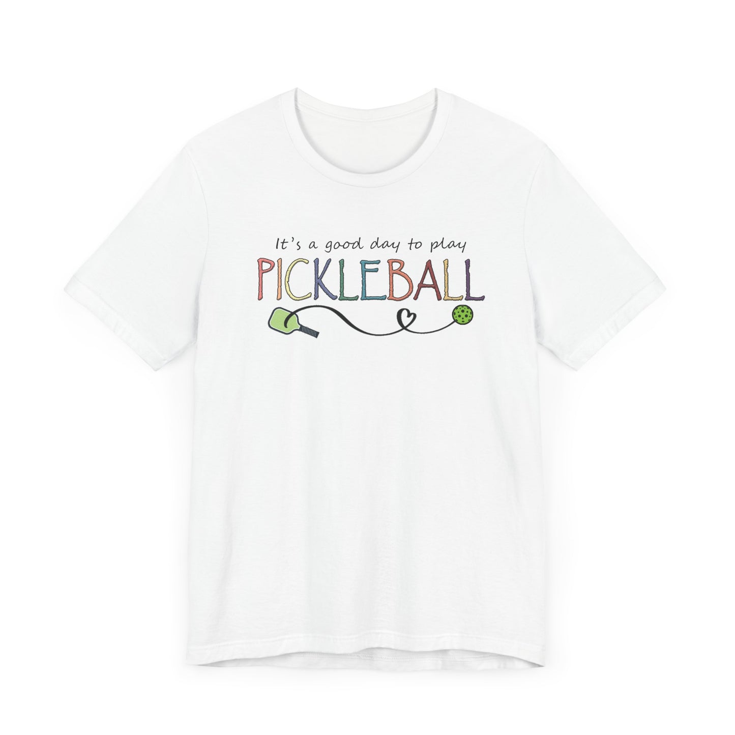 Pickleball - It's a Good Day to Play Pastels Tee