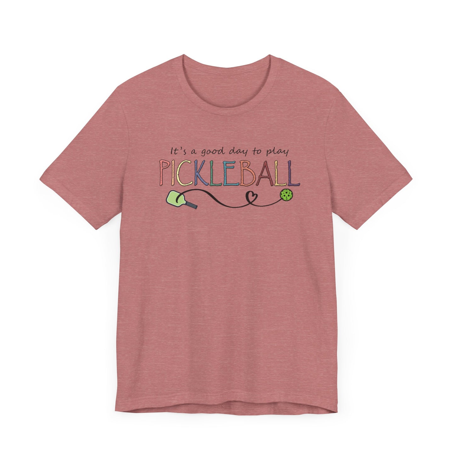 Pickleball - It's a Good Day to Play Pastels Tee