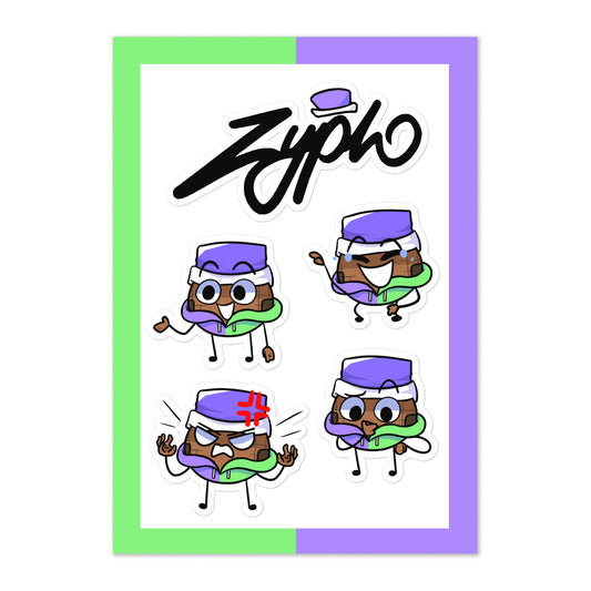 Zyph Sticker Sheet 1