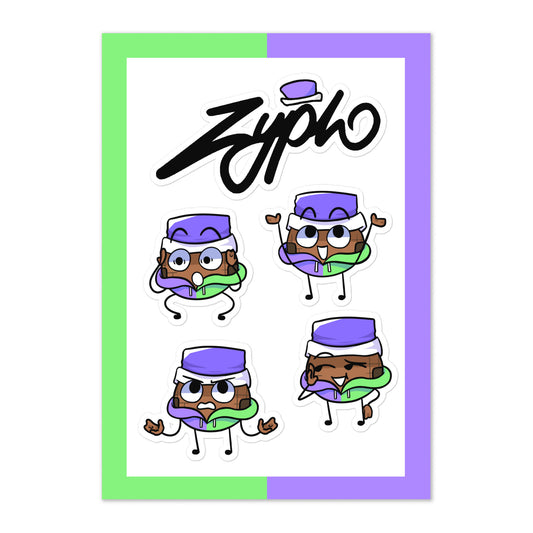 Zyph Sticker Sheet 3